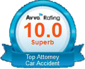 Avvo Rating 10.0 Superb Top Attorney Car Accident